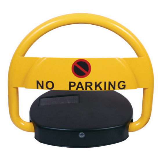 Parkovacia zábrana s fotovoltickým článkom-EL Alar